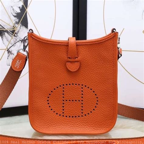 replica hermes evelyne orange large